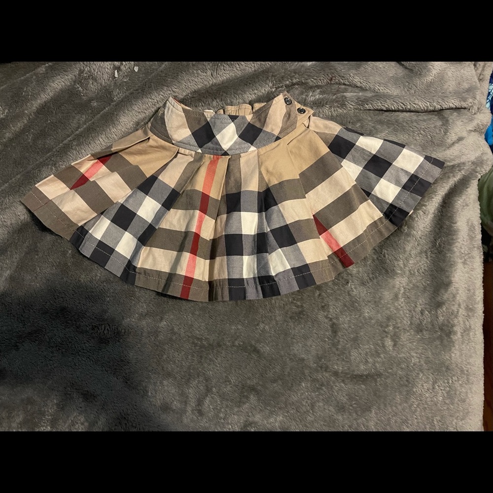 Girls Burberry Skirt